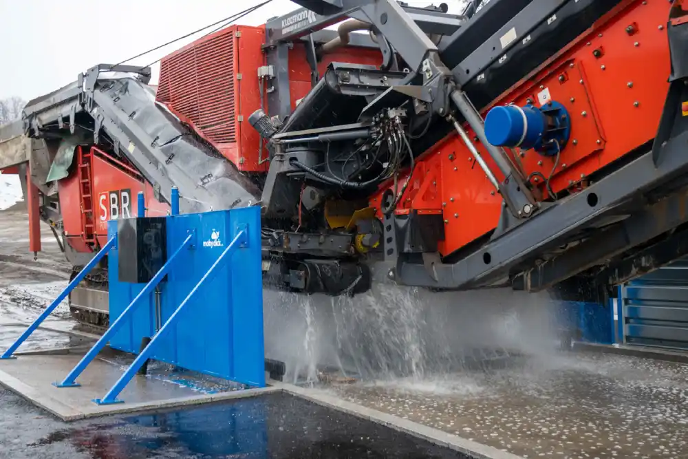 excavator wash systems australia